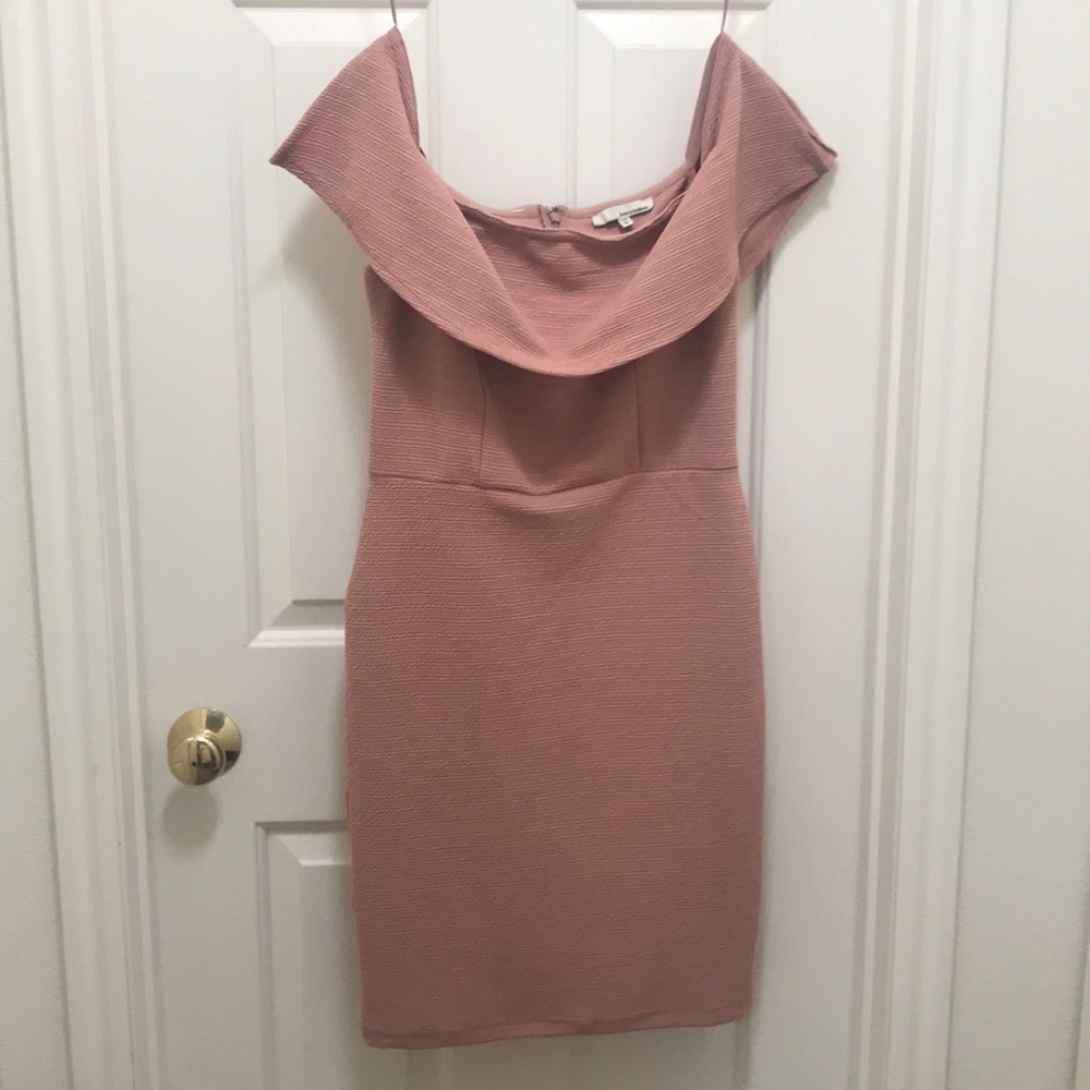 June & Hudson M Textured Pink Rose Dress 💋